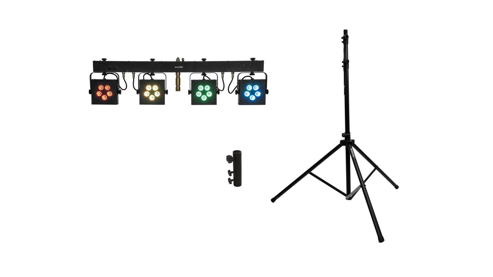 EUROLITE Set LED KLS-902 + M-4 Boxenhochständer von Eurolite