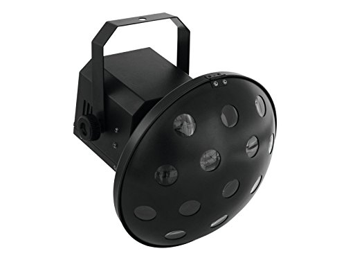 Eurolite LED Z-1000 Strahleneffekt | Mushroom mit DMX und Strahlen in den Farben in R, G, B, A, W und P | Strahleneffekt für den Partyraum, Club, Bar, Disco von Eurolite