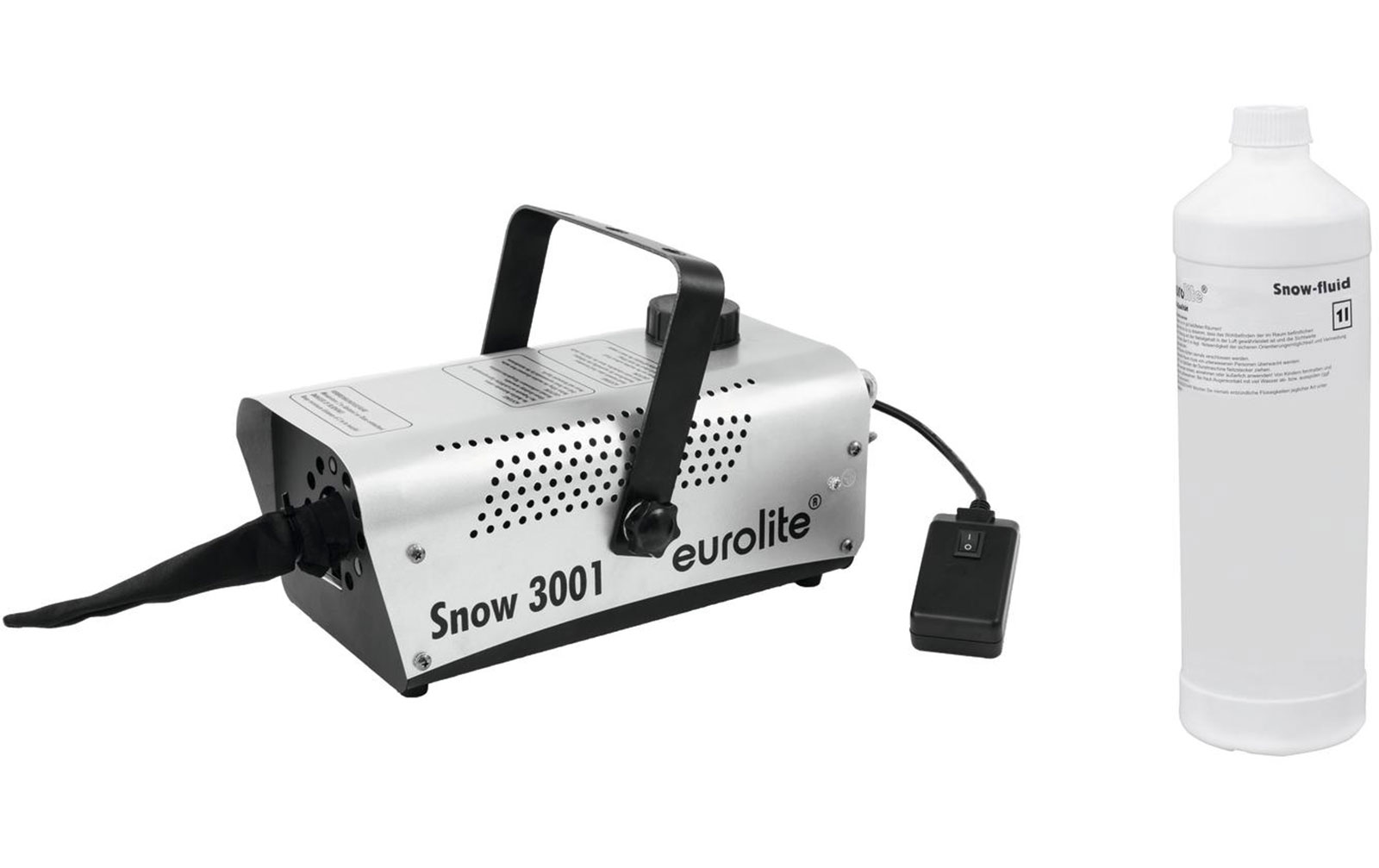 Eurolite Set Snow 3001 Schneemaschine + Schneefluid 1l B-Ware von Eurolite