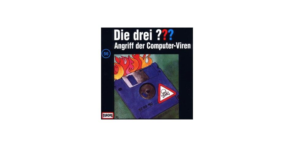 Europa Hörspiel-CD Die drei ??? 056 - Angriff der Computer-Viren von Europa