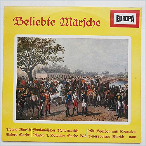 In Treue fes - 28 beliebte Märsche und Soldatenlieder / Vinyl record [Vinyl-LP] von Europa