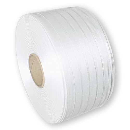 3 Rollen 16mm Polyester Kraftband | 450kg Bruchlast | 850m Bandlänge | Polyesterband für optimale Ladungssicherung | alternativ als wetterfestes Holzbündel Band oder Umreifungsband von Europack24