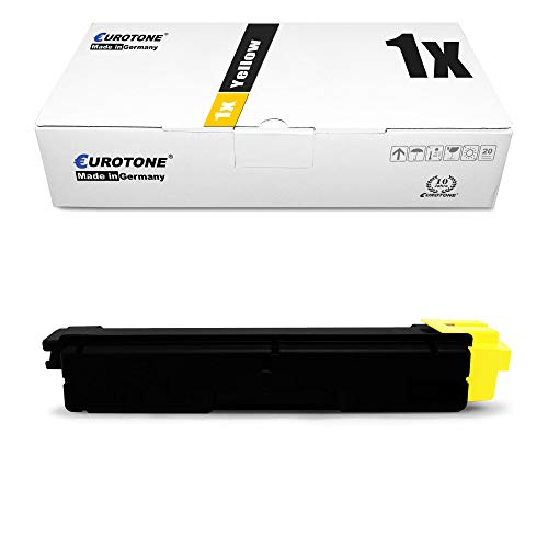 1x Eurotone Toner für Utax CLP 3726 ersetzt 4472610016 Gelb Yellow Patrone Druckerpatrone von Eurotone, kein Utax Original