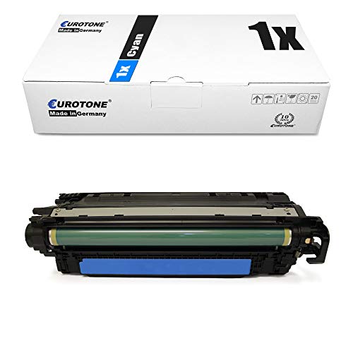 1x Eurotone kompatibler Toner für HP Laserjet Enterprise Color Flow MFP M 575 c ersetzt CE401A 507A von Eurotone, kein HP Original