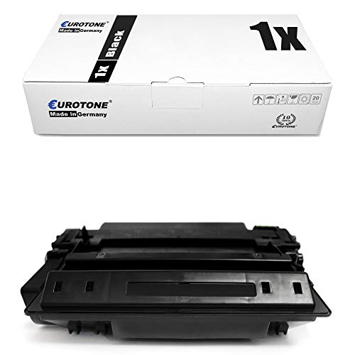 1x Eurotone kompatibler Toner für HP Laserjet P 3011 3015 D X DN N ersetzt CE255X 55X von Eurotone, kein HP Original