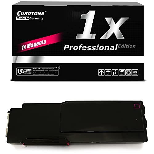 EuroPro Toner kompatibel für Xerox Phaser Workcentre 6600 6605 ersetzt 106R02230 Rot Magenta von Eurotone