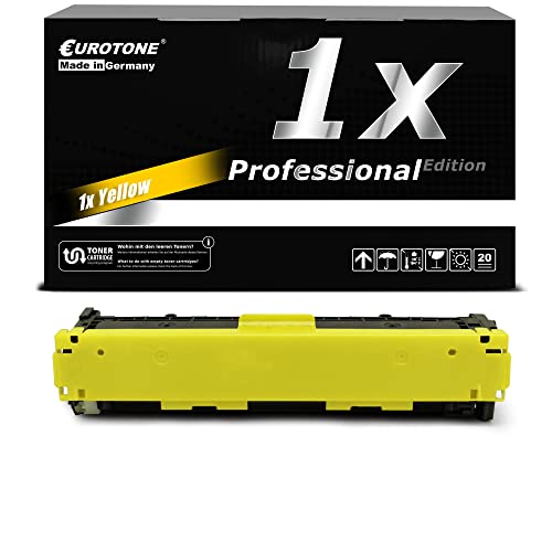 EuroPro Yellow Toner kompatibel für Canon i-SENSYS LBP662 LBP663 LBP664 MF741 MF742 MF743 MF744 MF745 MF746, 055H Yellow von Eurotone