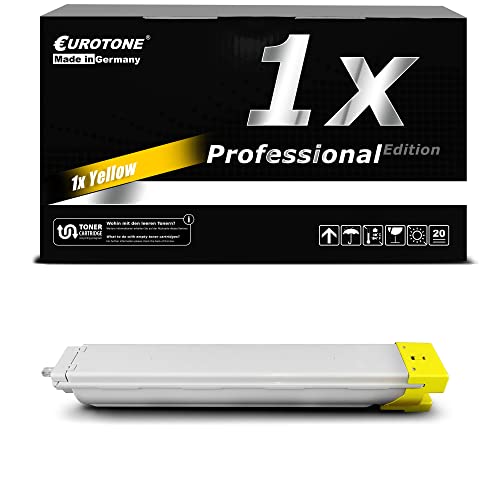 EuroPro Yellow Toner kompatibel für Samsung MultiXpress X7400 X7500 X7600 SL-X7500 SL-X7600 ersetzt Y806S von Eurotone