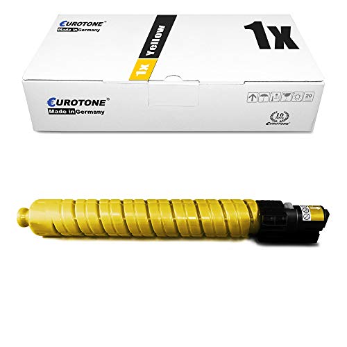 Eurotone 1x Müller Printware Toner für Ricoh MP C2800 C3300spf C2800spf C3300AD C3501 C3001 C2800AD ersetzt 842044 Yellow von Eurotone