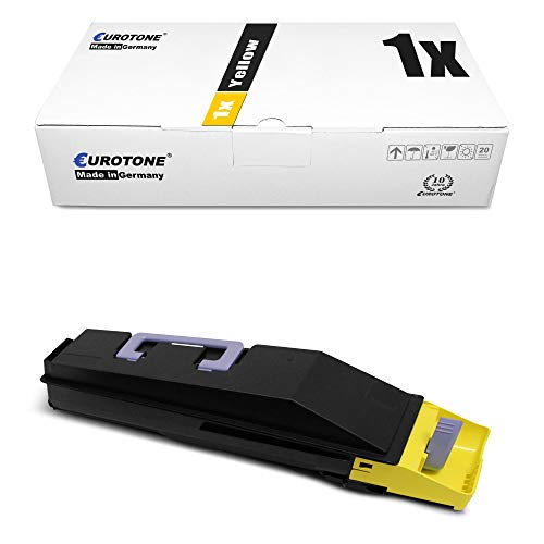 Eurotone Laser Toner Cartridge TK-895 Yellow kompatibel für Kyocera FS-C8020MFP / FS-C8025MFP / FS-C8520MFP / FS-C8525MFP, TK895 von Eurotone