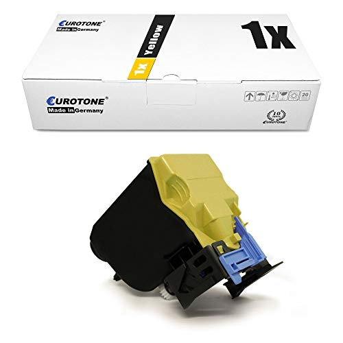 Eurotone Toner Yellow, TNP-48Y / A5X0250 kompatibel für Konica Minolta Bizhub C 3350 3850 FS von Eurotone