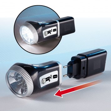 Taschenlampe „Light’n Plug” von Eurotops