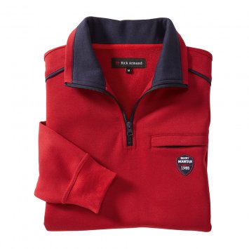 Thermoshirt m.Kontrasten, rot von Eurotops