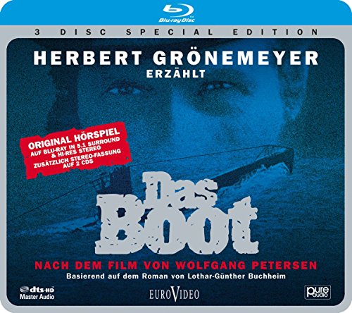 Das Boot (Hörspiel, 3 Disc Special Edition) [Blu-ray] von Eurovideo