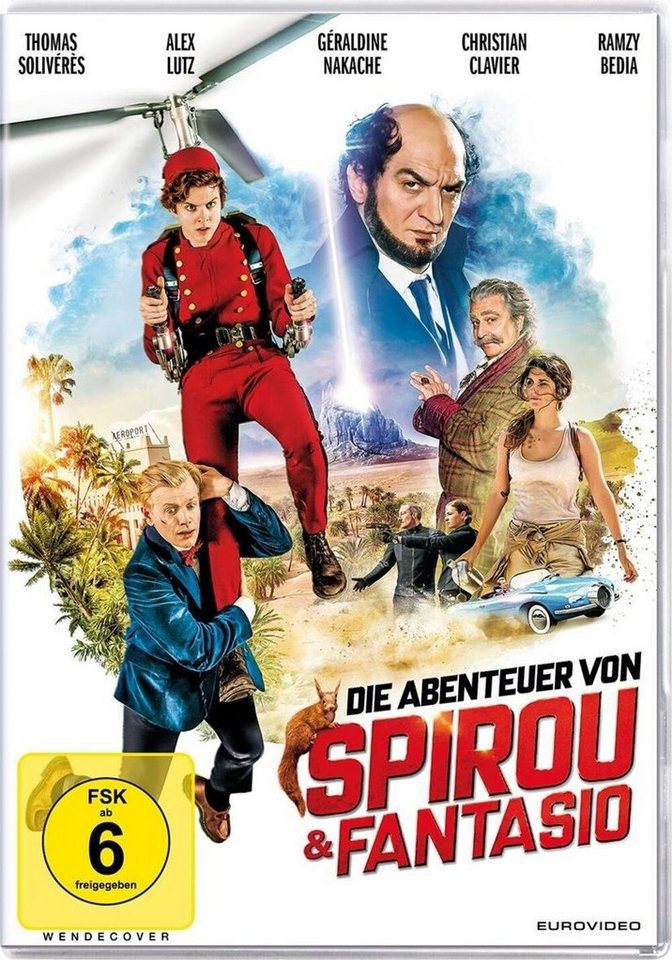 Eurovideo DVD Die Abenteuer von Spirou & Fantasio von Eurovideo