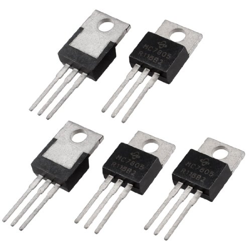 Evenden 5 Stueck 3 Terminals 1,5A 5V L7805CV Postiv-Spannungsregler von Evenden