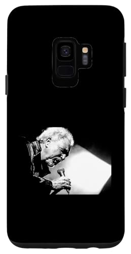 Hülle für Galaxy S9 Tom Jones Singing Live Black And White von Everard Smith von Everard Smith Photography