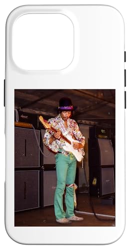 Hülle für iPhone 16 Pro Jimi Hendrix Live At Woburn Festival 1968 von Everard Smith von Everard Smith Photography