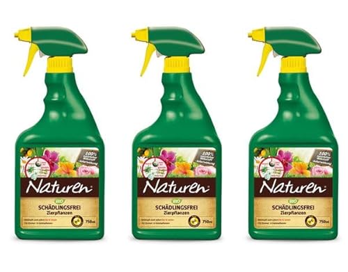 NATUREN Bio Schädlingsfrei Zierpflanzen 2,25 l - Sprühmittel mit natürlichem Wirkstoff gegen Schädlinge in allen Stadien von Evergreen Garden Care Deutschland GmbH