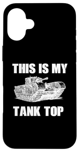 Hülle für iPhone 16 Plus Das ist mein Tanktop Lustiges sarkastisches militärisches Wortspiel von Everything Is Currency