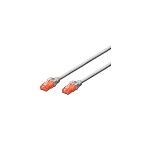 Ewent Netzwerk Kabel Patch Cat 6 U/UTP, AWG 24/7, 2 x RJ45 weiß von Ewent