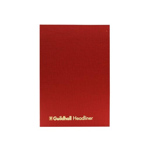 Guildhall Spaltenbuch mit Kopfleiste Serie 38 14 Spalten 80 Blatt 298 x 203 mm von Guildhall