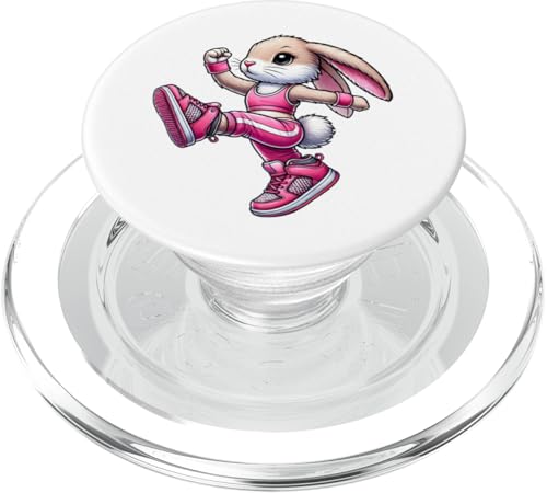 Osterhasen-Übung, Fitnessstudio, Fitness, Workout, Training PopSockets PopGrip für MagSafe von Exercise with Easter Bunny