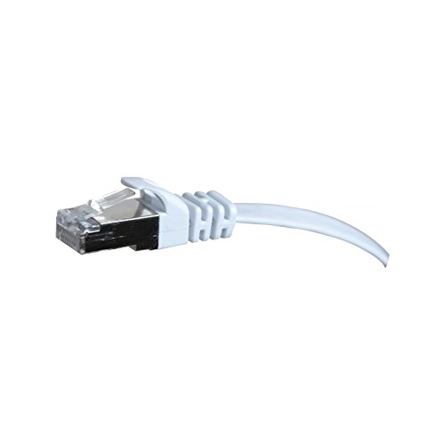 CONNECT 3 m Kupfer RJ45 U/FTP cat. 6 flach Patch Cord – weiß von Exertis Connect