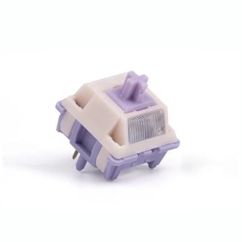 ExotiCore MMD Princess V4 Switch, 5Pin Vorgeschmierter Linearer/Taktiler RGB Schalter Für Benutzerdefinierte Mechanische Tastaturen(Linear 45g,90PCS) von ExotiCore