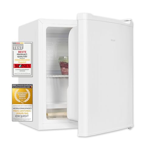 Exquisit Mini-Kühlschrank KB505-V-040E weiss | 40 l Nutzinhalt | Kompakt und platzsparend von Exquisit