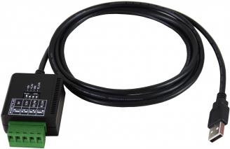 EXSYS GmbH USB 2.0 zu 1S Seriell RS-232 TTL/CMOS mit 1.8 Meter Kabel (FTDI Chip-Set) (EX-1310-TTL) von Exsys