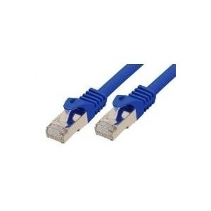 Exsys Good Connections - Patch-Kabel - RJ-45 (M) bis RJ-45 (M) - 10 m - SFTP, PiMF -Cat.7 Rohkabel - halogenfrei, geformt, ohne Haken - gr�n (EX-K6285-10) von Exsys