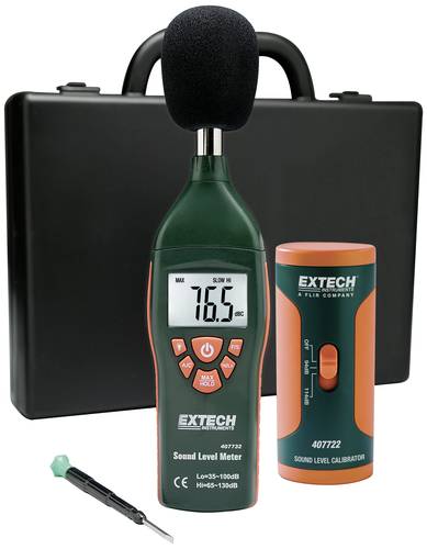 Extech Schallpegel-Messgerät 407732-KIT 35 - 130 dB von Extech