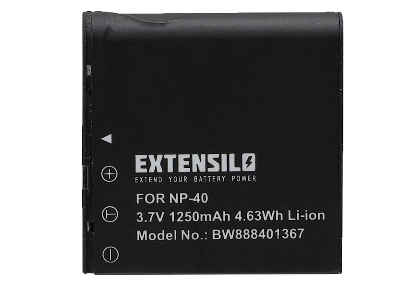 Extensilo Ersatz für Medion PAC-0040 für Kamera / Foto Digitalkamera / Foto DSLR Kamera-Akku Li-Ion 1250 mAh von Extensilo