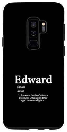 Hülle für Galaxy S9+ Edward God Definition Lustiger Vorname Geburtstag Edward Pride von Extreme Greatness