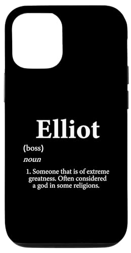 Hülle für iPhone 13 Elliot God Definition Lustig Vorname Geburtstag Elliot Pride von Extreme Greatness