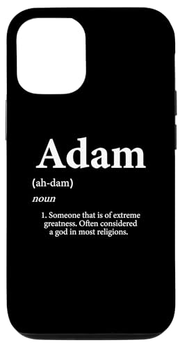 Hülle für iPhone 14 Adam Definition Funny First Name Birthday Party For Adam von Extreme Greatness