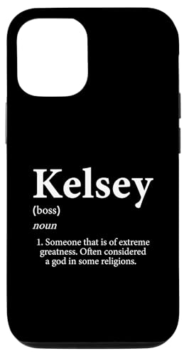 Hülle für iPhone 15 Pro Kelsey God Meme Definition Lustiger Name Geburtstag Kelsey Pride von Extreme Greatness