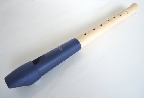 Moeck 1023 Flauto 1 Plus Sopranblockflöte Barock mit Doppelloch Königs-Blau Kunststoff-Holz-Kombination C-Sopran-Blockflöte Schulblockflöte Moeck 1023 Flauto 1 Plus Sopranblockflöte Barock mit Doppelloch Königs-Blau Kunststoff-Holz-Kombination C-Sopran-Blockflöte Schulblockflöte von Eyeleaf