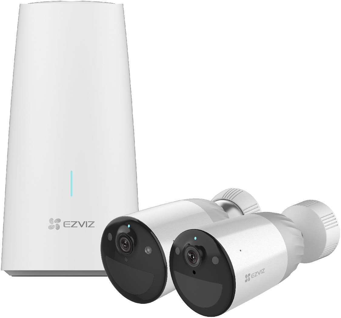 BC1-B2 (2 Stück) Outdoor-Überwachungskamera weiß von Ezviz