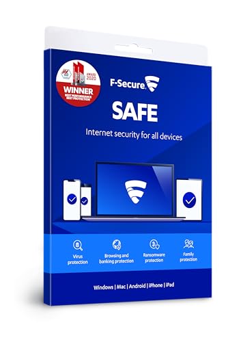 F-SECURE Internet Security für 3 Geräte 1 Jahr + 6 Monate von F-Secure