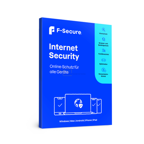 Internet Security Multi-Device  ESD   3 Geräte 1 Jahr ( Download ) (SAFE) von F-Secure