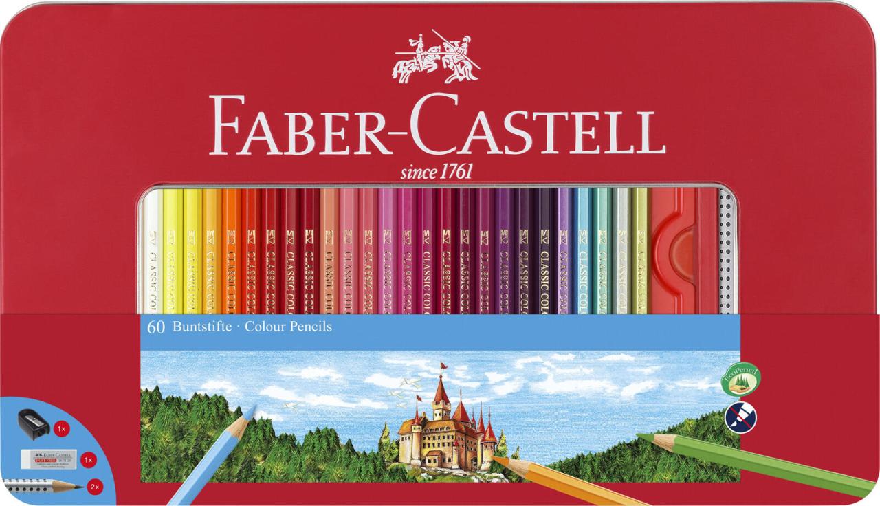 FABER-CASTELL Buntstifte Mehrfarbig von FABER-CASTELL