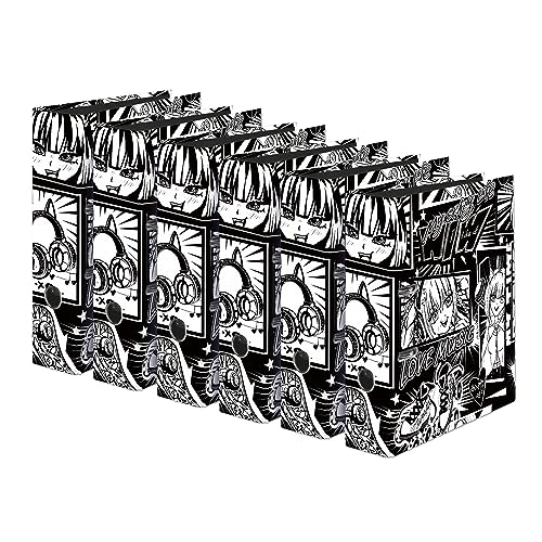 Original Falken 6-er Pack Motiv-Ordner Manga Black&White. Made in Germany. 8 cm breit DIN A4 Vegan Ringordner Aktenordner Briefordner Büroordner Plastikordner Schlitzordner Original Falken 6-er Pack Motiv-Ordner Manga Black&White. Made in Germany. 8 cm breit DIN A4 Vegan Ringordner Aktenordner Briefordner Büroordner Plastikordner Schlitzordner von FALKEN