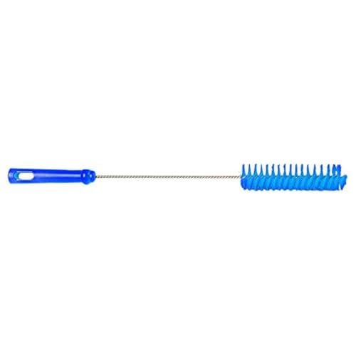 Maya Professional Tools 10756-2 Rohrbürste mittelharte Borsten, FBK/Lebensmittelhygiene, 40 mm x 150 mm x 500 mm, Blau von Maya