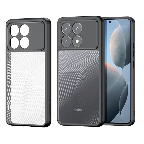 FDHYFGDY Schutzhülle für Xiaomi Poco F6 Pro Hülle, hochwertiger Kameraschutz, stoßfest, Kratzfest, PC-Rückseite Case, handyhülle für Xiaomi Poco F6 Pro Case von FDHYFGDY