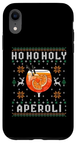 Hülle für iPhone XR HO HO HOLY APEROLI X MERRY SPRITZMAS Spritz & Weihnachten von FEELING SPRITZY CHRISTMAS CLUB X XMAS Weihnachten