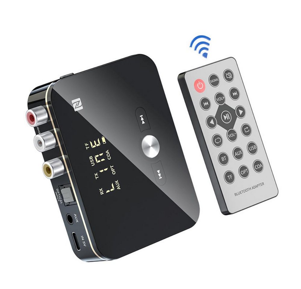 FELIXLEO Bluetooth Transmitter Receiver FM Transmitter, 3-in-1 5.0 Audio Adapter FELIXLEO Bluetooth Transmitter Receiver FM Transmitter, 3-in-1 5.0 Audio Adapter von FELIXLEO