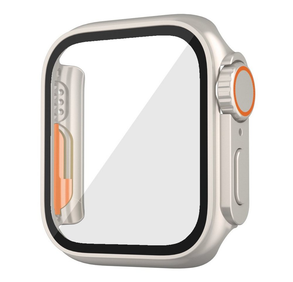 FELIXLEO Smartwatch-Hülle Hülle für Apple Watch Serie 8&7 Schutzhülle Hülle Schutz Kratzfest45mm von FELIXLEO