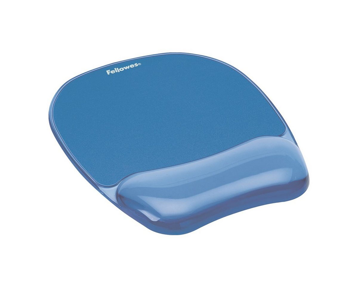 FELLOWES Handballenauflage Crystals Gel, mit Mousepad von FELLOWES